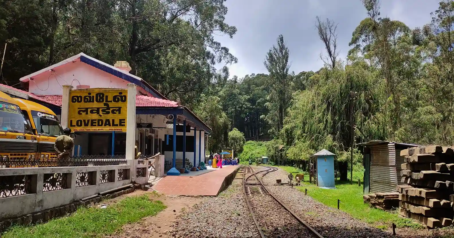 Nilgiri Mountain Railway in Lovedale